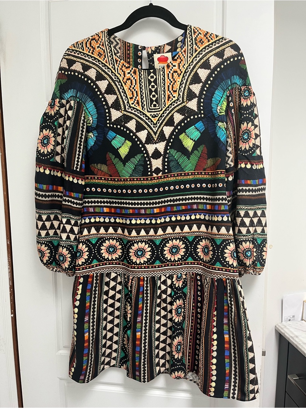 FARM Rio x Anthropologie Carlotta Tunic size XS - Picture 4 of 9